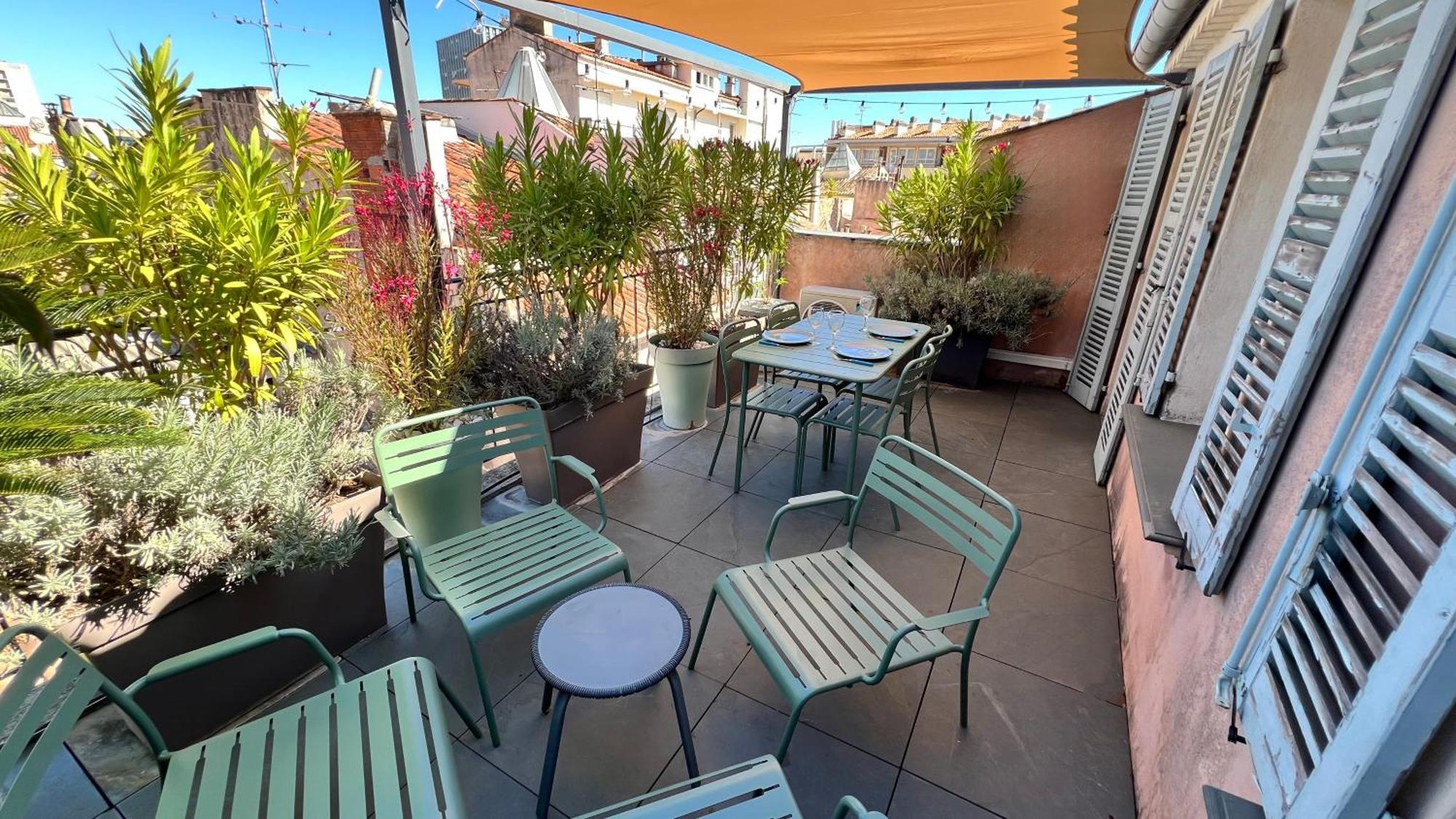 2 Pieces Avec Grande Terrasse - Centre De Toulon Apartment Exterior photo